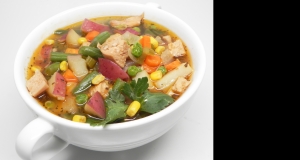 Turkey Vegetable Soup with Red Potatoes