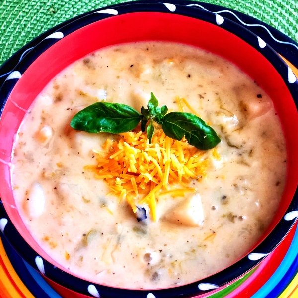 Potato and Green Chile Soup