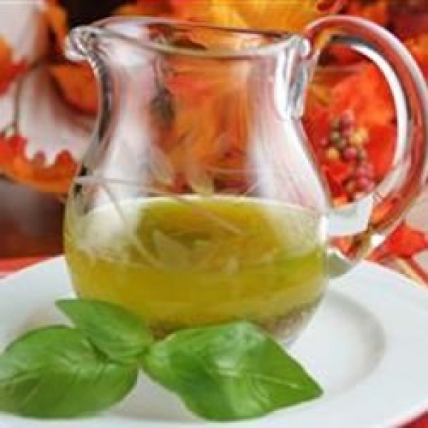 Basil Vinaigrette Dressing