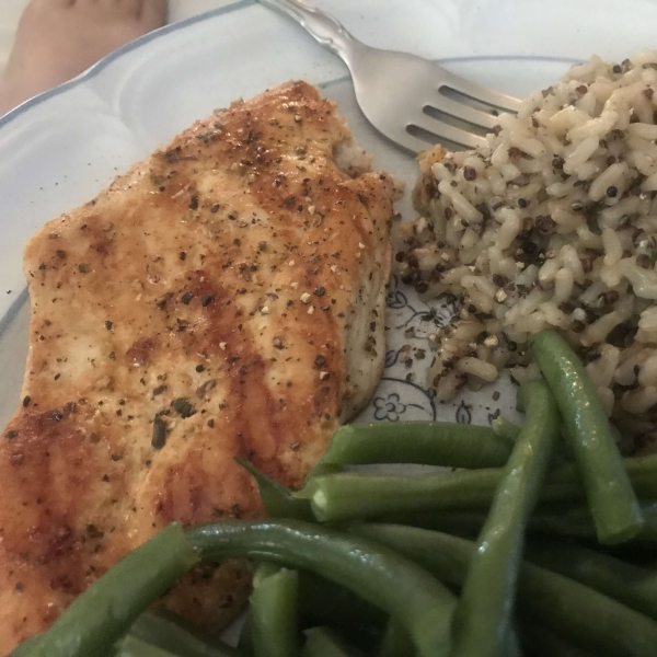 Greek-Style Garlic Chicken Breasts