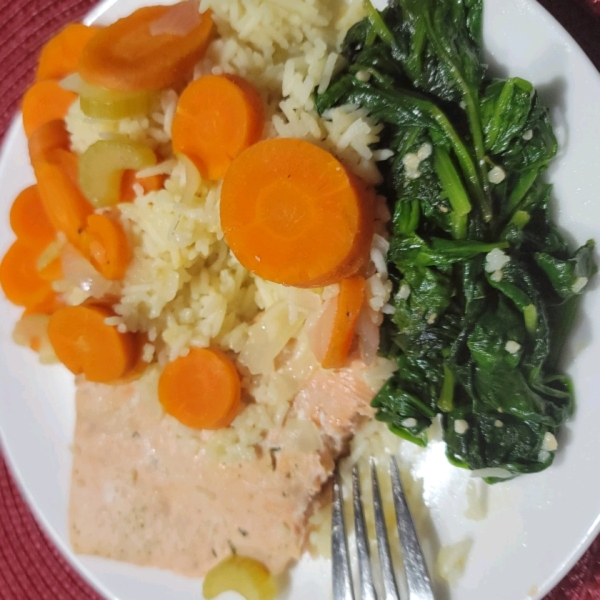 Poached Salmon I