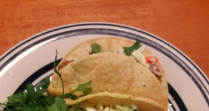 Spicy Fish Tacos with Fresh Lime Sauce