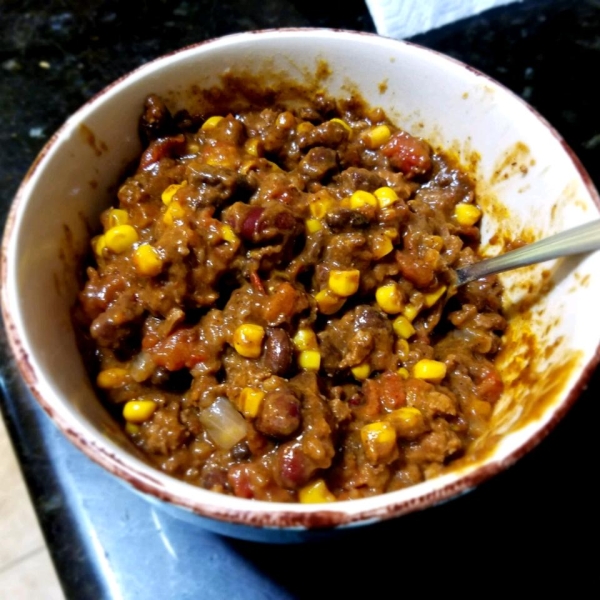 Mexican Chocolate Chili