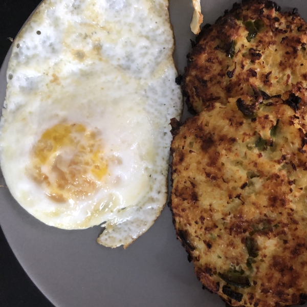 Keto Cauliflower Hash Browns