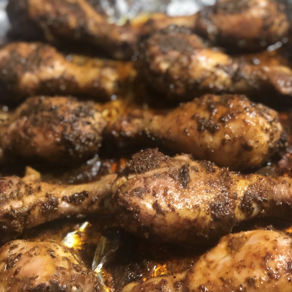 Baked Cajun Chicken Drumsticks