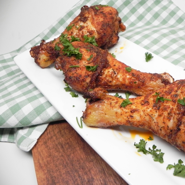 Baked Cajun Chicken Drumsticks