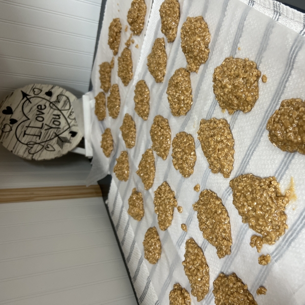 No-Bake Peanut Butter Cookies