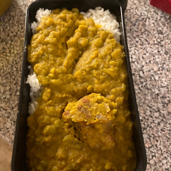 Curry Split Pea Soup