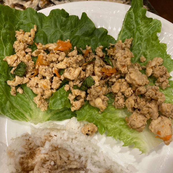 Thai Ground Chicken Basil