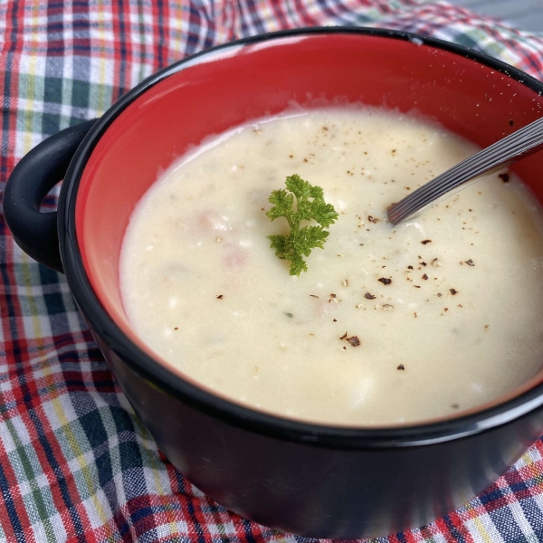 Instant Pot Frozen Potato Soup