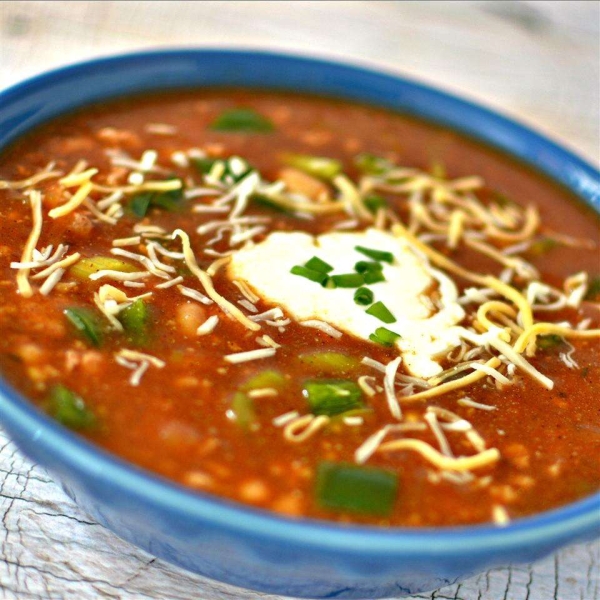 Kickin' Spicy Turkey Beer Chili