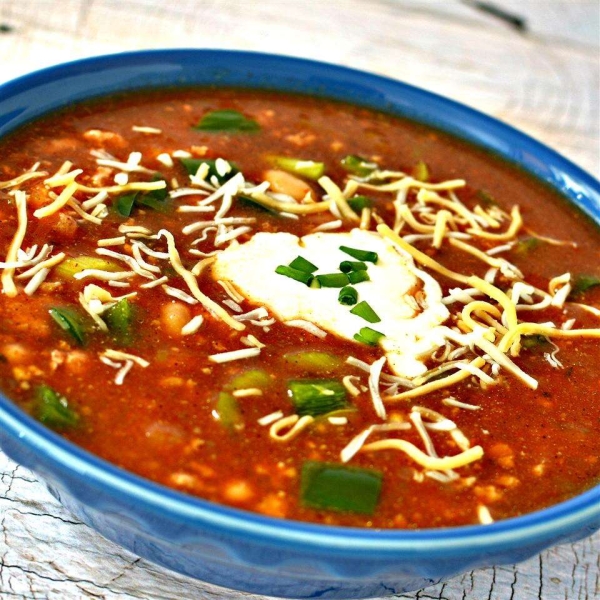 Kickin' Spicy Turkey Beer Chili