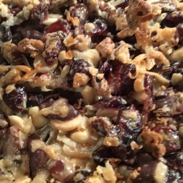 Coconut-Cranberry Bars with Pecans