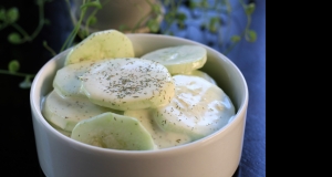 Mom's Cucumber Salad