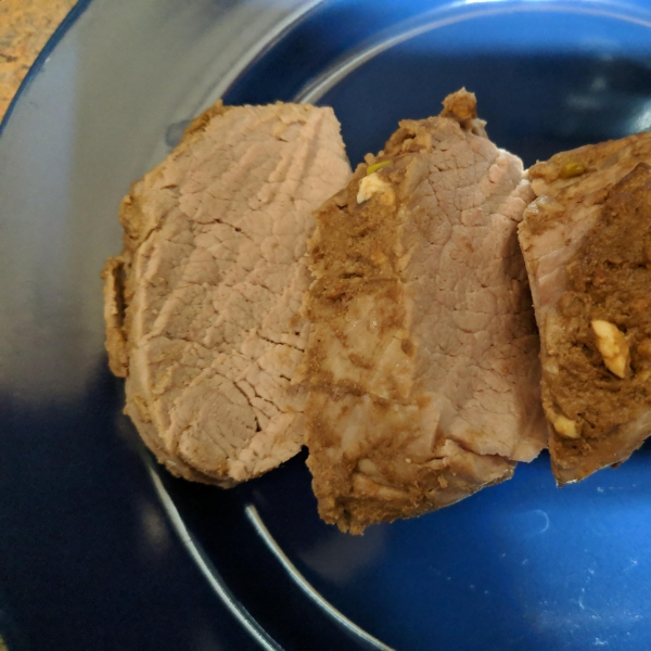 Baked Pork Tenderloin with Dijon Mustard