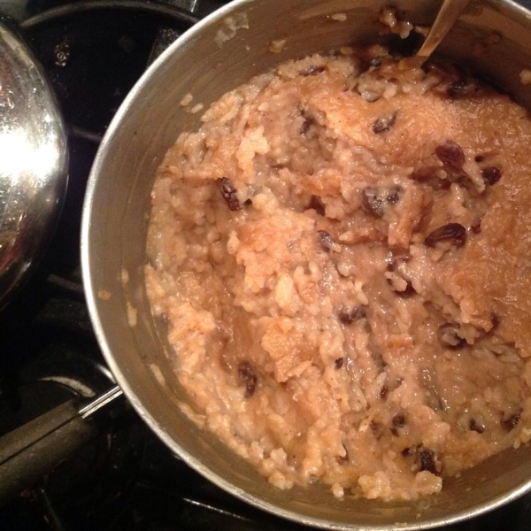 Creamy Coconut Milk Rice Pudding