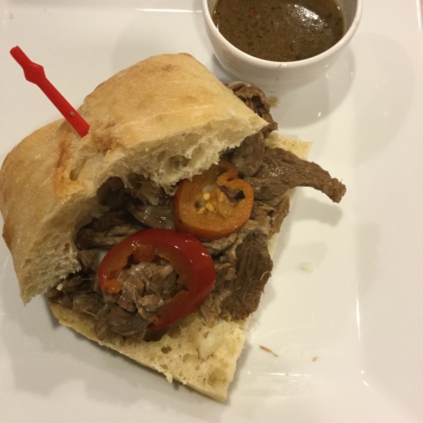 Chicago-Inspired Italian Beef Sandwich