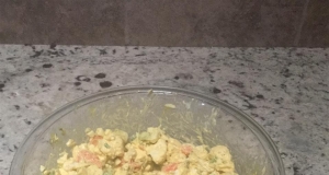 Cauliflower and Egg Salad