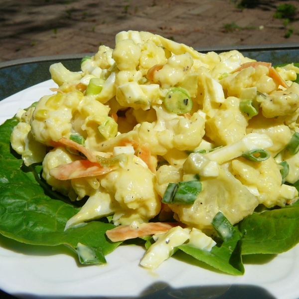 Cauliflower and Egg Salad