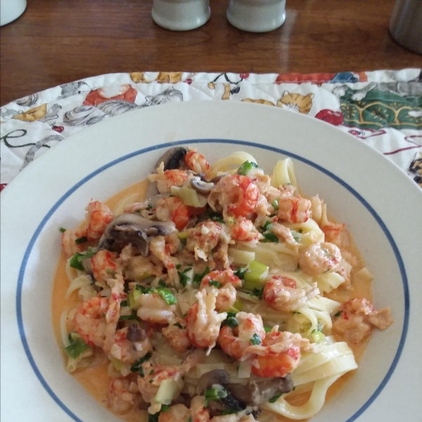 Crawfish Linguine