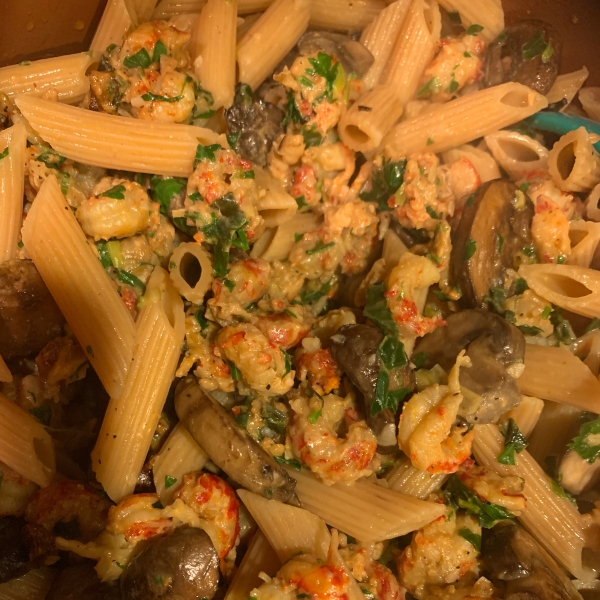 Crawfish Linguine