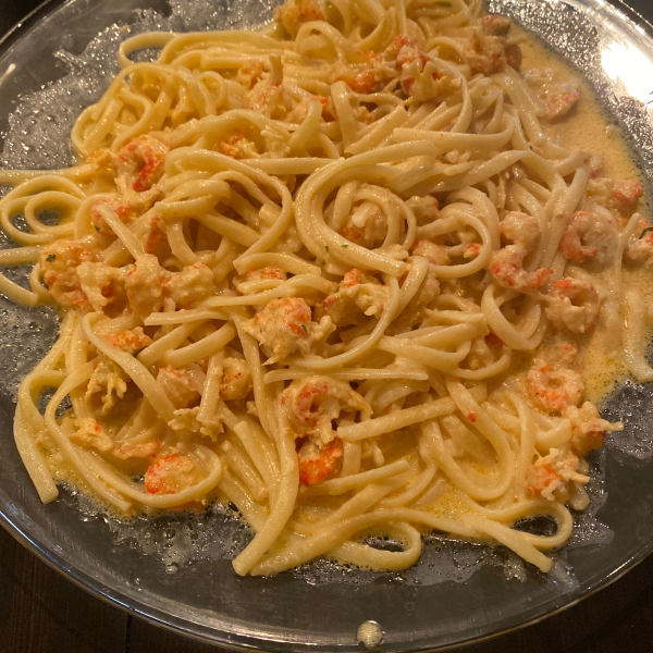 Crawfish Linguine