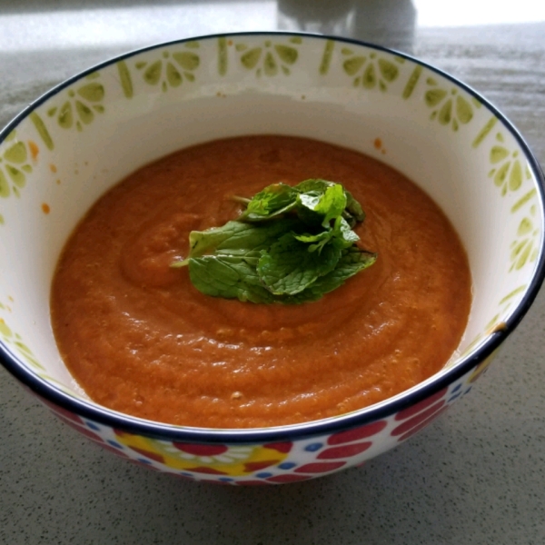 Rosemary Tomato Leek Soup