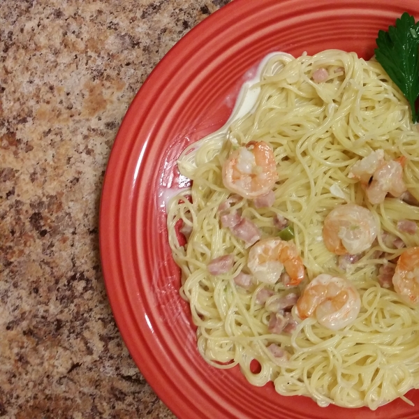 Austin's Shrimp Alfredo