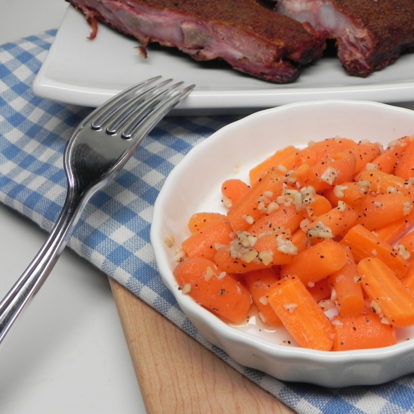 Ginger-Glazed Carrots