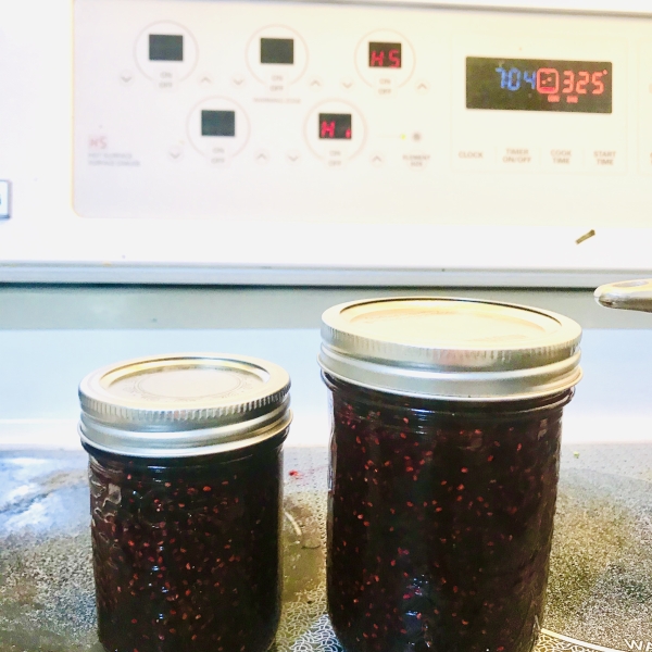 Raspberry Jam without Pectin