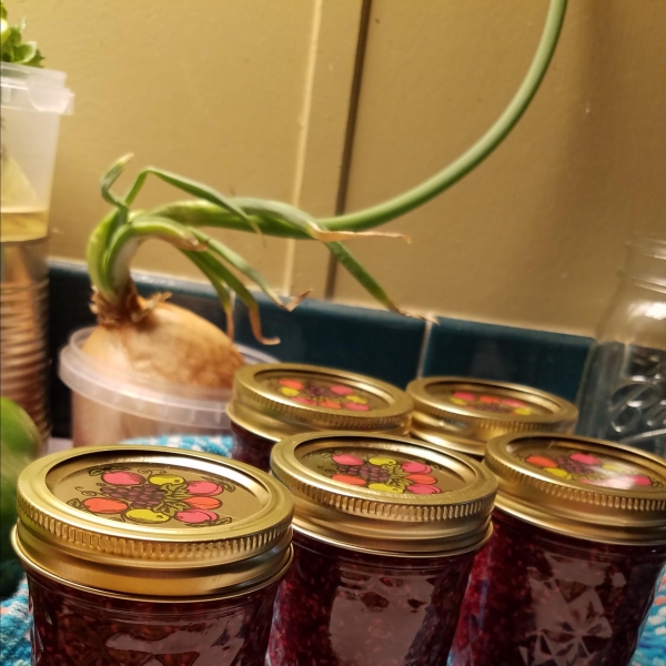 Raspberry Jam without Pectin