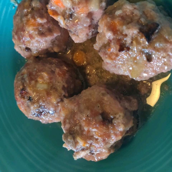 Pork Apple Meatballs