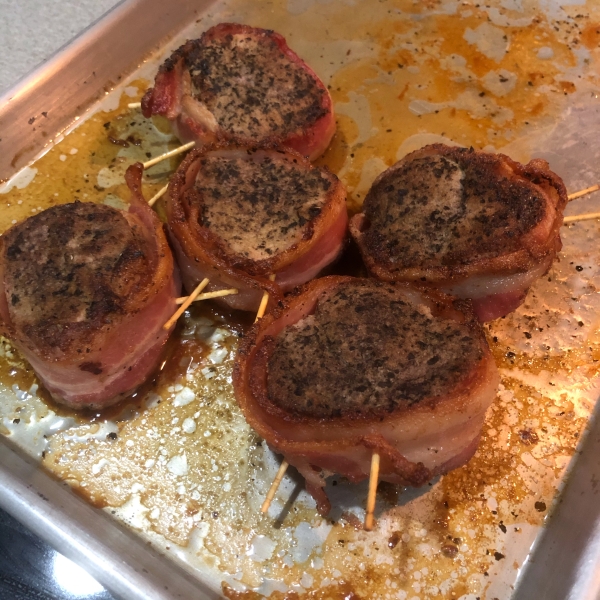 Bacon Wrapped Pork Medallions