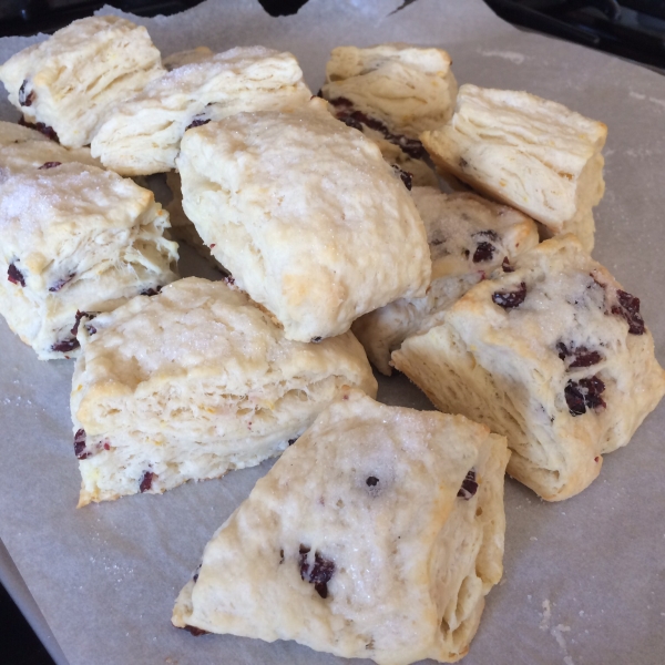 Cranberry Lemon Scones