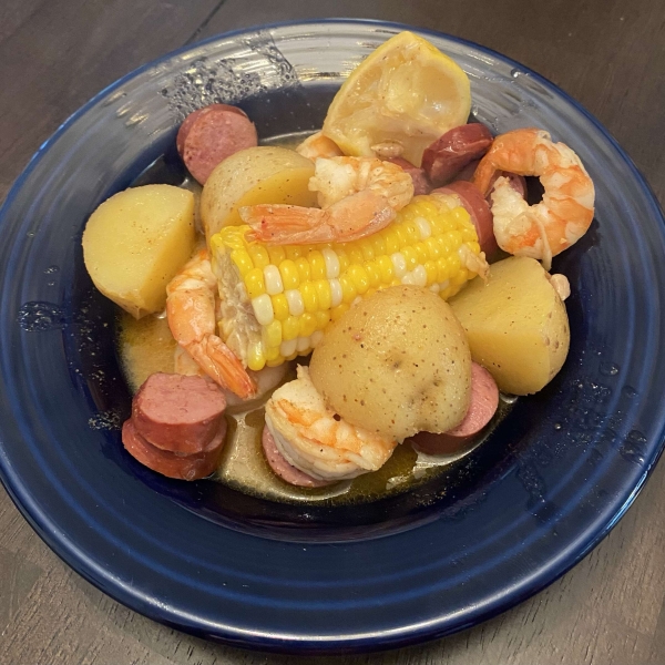 Grilled Cajun Seafood Boil