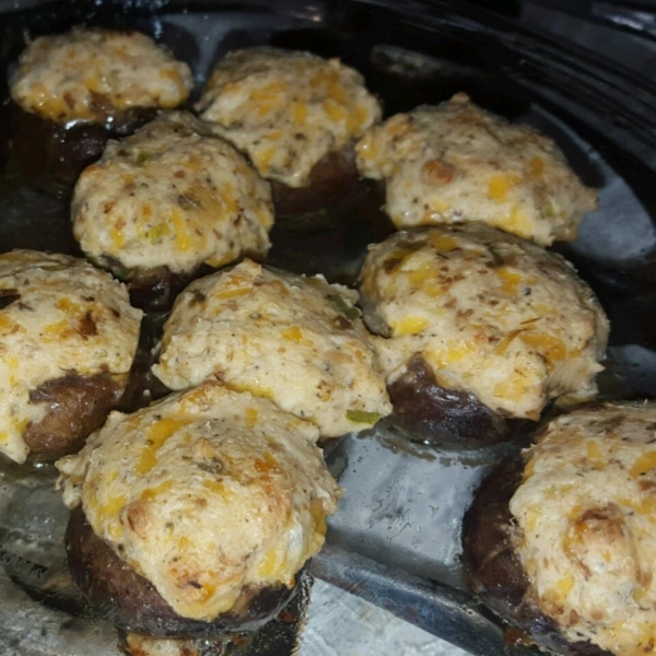 Renaissance Stuffed Mushrooms