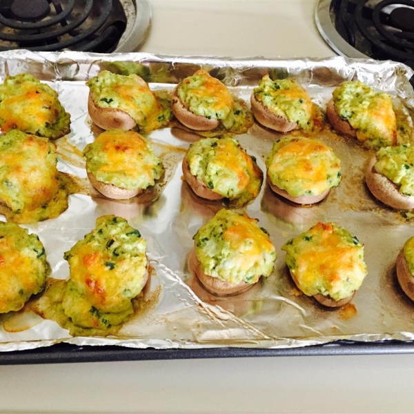 Renaissance Stuffed Mushrooms