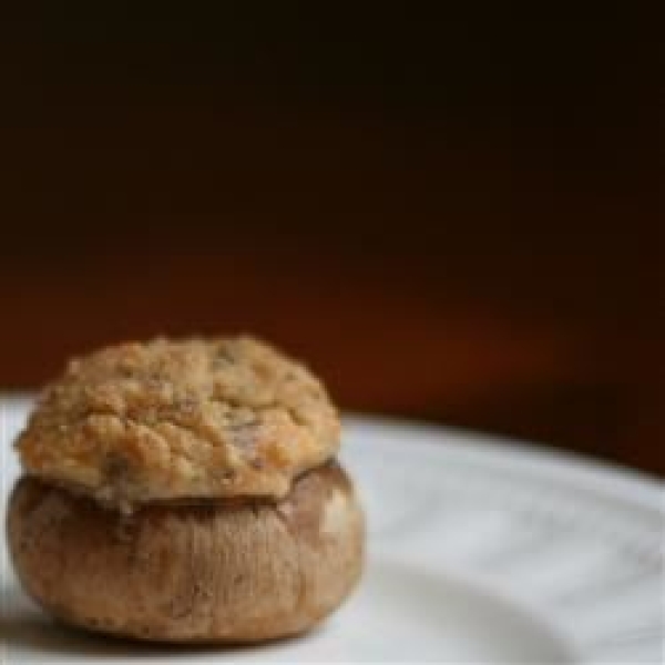 Renaissance Stuffed Mushrooms