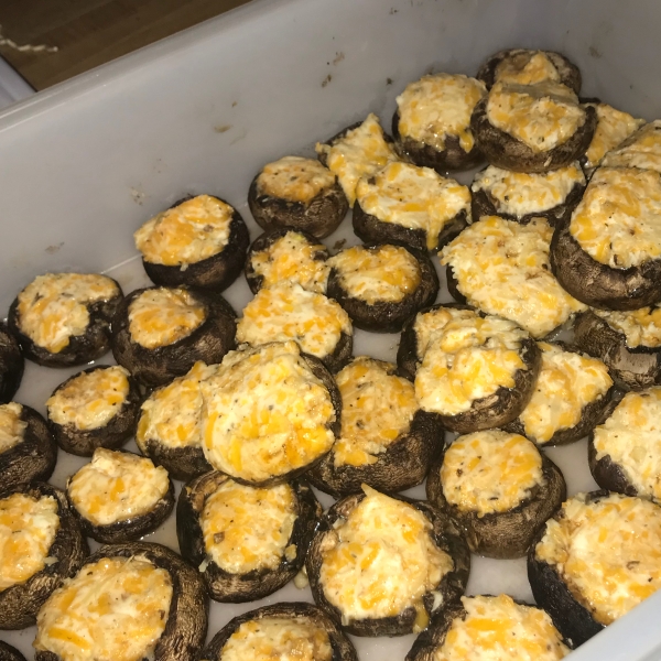 Renaissance Stuffed Mushrooms