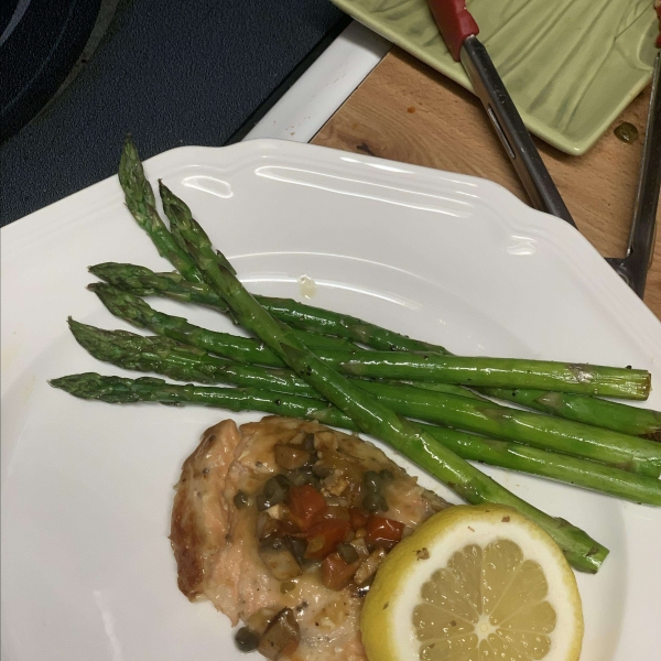 Quick Salmon Piccata