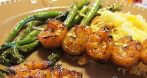 Sweet Grilled Shrimp Skewers