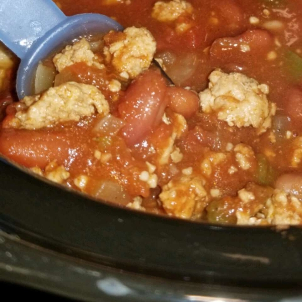 Traditional Chili with Ground Turkey