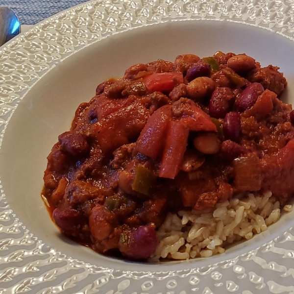 Traditional Chili with Ground Turkey