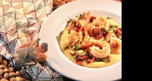 Cheesy Shrimp and Grits