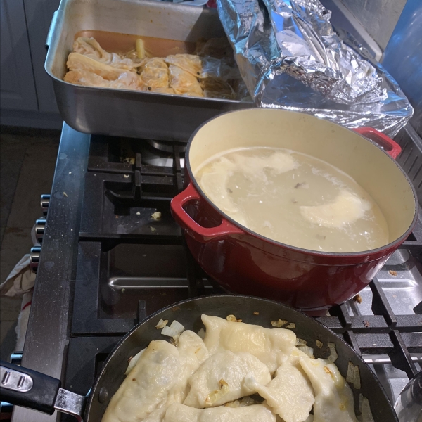 Potato and Cheese Pierogi