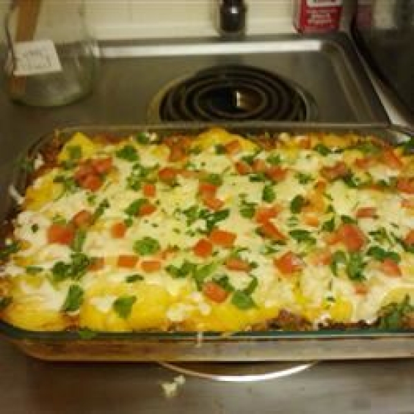 Mexican Polenta Casserole