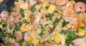 Summer Special Shrimp and Fruit Fried Rice