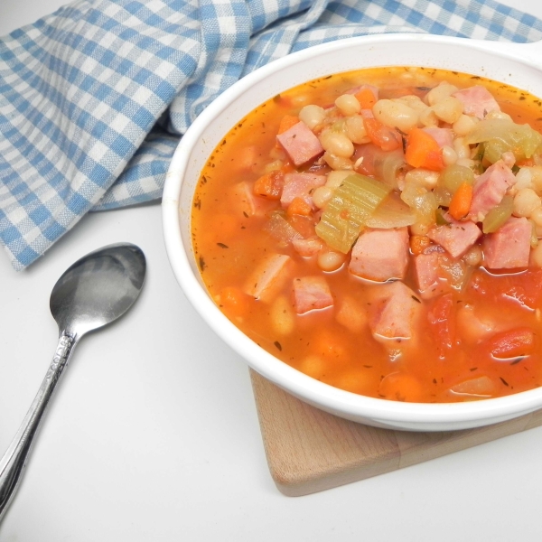 Instant Pot Navy Bean and Ham Soup