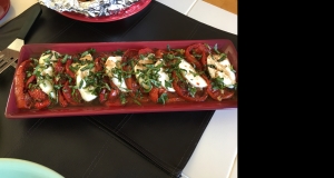 Roasted Tomato Caprese Salad