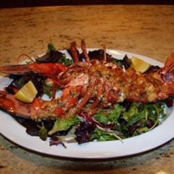 Special Occasion Baked Stuffed Lobster